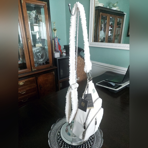 House of Harlow 1960 mixed media sling bag - Picture 15 of 17